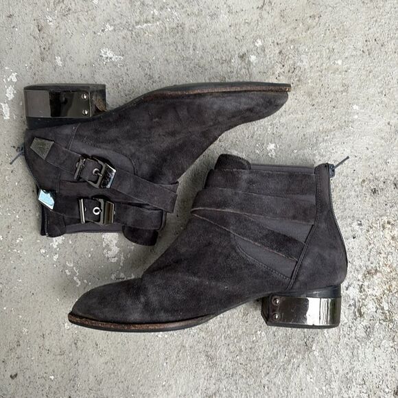 Paul Green suede ankle boots - Picture 2 of 7
